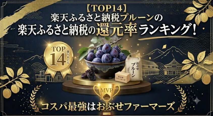 楽天ふるさと納税プルーンの還元率